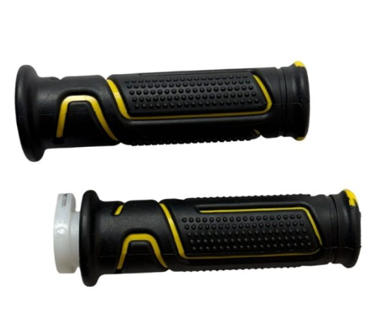 PUÑOS UNIVERSALES GOMA COLOR NEGRO / AMARILLO AXESPRO