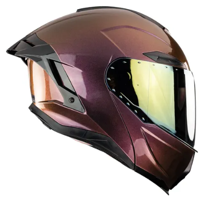 CASCO KOV APOLO TALLA L ABATIBLE AURA COLOR ROSA