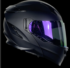 CASCO KOV ABATIBLE TALLA L MAXIMUS COLOR NEGRO MATE