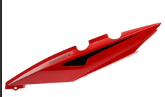 CUBIERTA IZQUIERDA ROJO DT150 SPORT