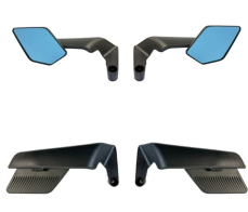 ESPEJOS DECORATIVOS AXESPRO PLEGABLES PLASTICO NEGRO ESAXP-015
