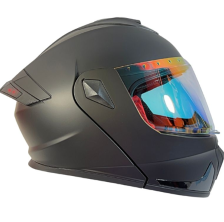 CASCO ABATIBLE FURY PURE BLACK 2W TALLA XL COLOR NEGRO MATE