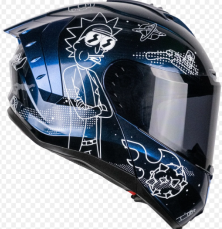 CASCO KOV ABATIBLE SNOW  TALLA S RICK GALACTIC AZUL